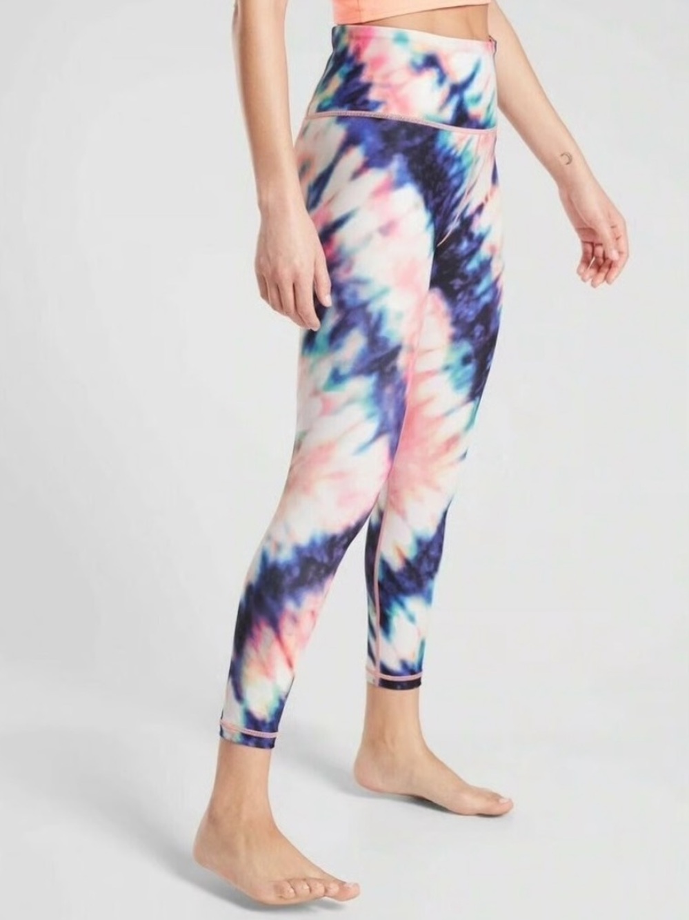 Athleta Elation Tie Dye 7/8 Tight Leggings Sz. XL